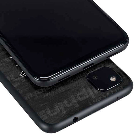 NFL Miami Dolphins Black & White Google Pixel 4a Skin